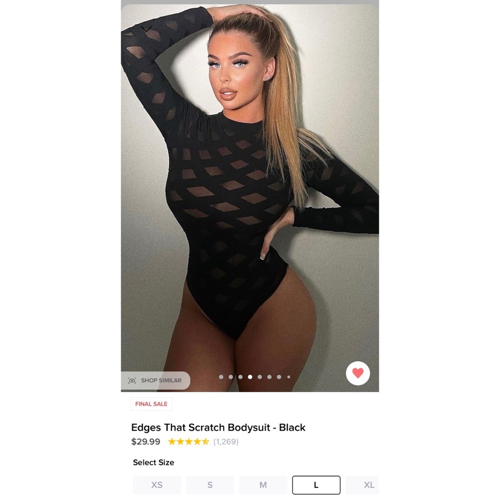 Black bodysuit